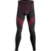 Iron-ic, Leggings Termici Uomo - Pantaloni a Compressione per Sport Invernali, Sci, Snowboard, Trekking, Running (IT, Testo, L, XL, Regular, Regular, Nero)