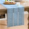Artoid Mode Macramè Runner da Tavola Blu Celeste 30x143 cm, Decorazione da Tavolo da Cucina Vacanze Feste Compleanno Matrimoni