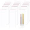 Bornfeel 8x20cm Buste Trasparenti in Cellophane con Chiusura Adesiva 300 Pezzi Sacchetti di Plastica Lungo 25µm Regalo Bustine OPP per Gioielli Artigianato Candele Festa Decorativa(3 Misure a Scelta)