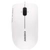 CHERRY MC 2000, Mouse a Filo di Dimensioni Standard, Design Simmetrico per Destrimani e Mancini, 3 Pulsanti, 1600 Dpi, Rotellina, Omologazione GS, Bianco-Grigio