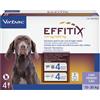Virbac Effitix Antiparassitario Spot on per Cani 10-20KG - 4 PIPETTE