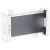 Logilink BP0204W - Supporto a morsetto per dispositivi 4,7-15 su bracci monitor (VESA 75x75), colore: Bianco