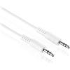 HDSupply LP-AC011-050 Cavo di collegamento stereo audio da 3,5 mm Maschio a 3,5 mm Maschio 5,00 m, bianco