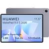 HUAWEI MatePad 11.5 S 2026 Tablet con Display PaperMatte ultra-luminoso 2.8K 144Hz, 12+256GB, Batteria da 8800 mAh, SuperCharge 40W, WiFi 6+, Bluetooth 5.2, M-Pencil Pro, Garanzia di 30 mesi