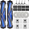 KiimSin Accessori Ricambio per Ecovacs Deebot T50 Max Pro Omni/T50 Max Omni/T50 Max Pro Omni Gen2 Robot Aspirapolvere,2 Spazzola Principale,4 Panni,4 Sacchetti Antipolvere,4 Filtri,4 Spazzole Laterali