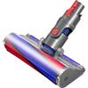 TopWeb Soft Roller Spazzola Testina di Pulitore a Rullo Morbido per Dyson V7 V8 V10 V11 V15 SV10 SV11 SV12 SV14 Aspirapolvere, Spazzola elettrica a Rullo Morbido per Pavimenti Duri