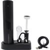 ieron Cavatappi Elettrico Ricaricabile - Set Apribottiglie 5 in 1 con Base, Tagliacapsule, Aeratore, Pompa a Vuoto, Idea Regalo Uomo