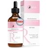 Sylk Siero Viso Retinolo Puro + Acido Ialuronico + Vitamina E per il Microneedling | Crema Viso Contorno Occhi | Antirughe, Antimacchia e Anti Imperfezioni | 60 ml