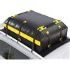 WORKKOOL Portapacchi per tettuccio auto, con guscio morbido, resistente, impermeabile, senza portapacchi, con 6 ganci e tappetino (50 cm)