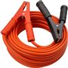 Lemag srl Cavo di Rinforzo 600 AMP - 3 m - Morsetti 18 x 10 cm - Alluminio Rivestito in Rame - Diametro 10 mm - Avviamento Auto e Veicoli Pesanti