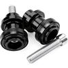 CCYYMOWOK Nottolini Moto M8 per Ducati Multistrada 950 1200 1260 S Enduro V4 S 2025 Sport V2 V2S Desert X 2021-2024 MTS V4 Rally Accessori Nottolini forcellone posteriore per cavalletto alzamoto (Nero)