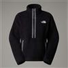 THE NORTH FACE NF0A88Z365N W TNF FLEESKI 1/4 Zip PO Maglia Lunga Donna Virtual Blue Trail Grid Taglia XL