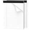 Roneky Blocco note A4 Legal Block, 2 blocchi di carta bianca a righe