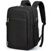 RuoSien Zaino Ryanair 40x30x20,Bagaglio a Mano Aereo Zaino da Viaggio 24L | Zaini Casual Donna Uomo Borsa da Cabina Con Tasca Antifurto,14 Pollici Porta PC e Tasche per Bottiglie D'acqua