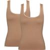 sloggi Donna Go Tank Top C2P, Nostalgic Brown, XS