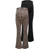 ONLY MATERNITY Olmlovely Leo Flared Pant 2 Pack Noos, Nero, M