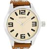 Oozoo C1002 - Orologio da uomo con cinturino in pelle