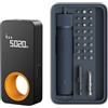 HOTO Kit Cacciavite Elettrico 3,6V con 25 Punte S2 & Metro Laser Misuratore laser da tasca con 30m