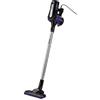 Ariete 2359 Handy Force RBT, Scopa elettrica con Filo 2 in 1 aspirapolvere e aspira briciole, 600W, Filtro HEPA, Tecnologia ciclonica Senza Sacco, Spazzola motorizzata, Viola