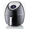 Ariete 4618 Airy Fryer XXL- Friggitrice ad Aria - Frigge 2,5 kg di Patatine Fritte - 7 Litri - Cottura Senza Olio e Grassi - 1800 Watt - Nero