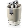 Ariete Spremiagrumi Vintage 413, Spremiagrumi Elettrico con Leva, 2 Coni per Frutti Grandi e Piccoli, Beccuccio Salvagoccia, Motore Silenzioso, Spremitura Professionale, 85W, Beige