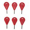 GZD Chiave per Pinna da Surf Leggera in Metallo 28g, Accessori per tavola da Surf, Attrezzatura da Surf, con Manico Chiave Esagonale con Pinna per tavola da Surf, per Pinne FCS(Red)