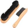 VIFER Spazzola Biliardo, 2 pz Tavolo da Biliardo Spazzola, Spazzola Tappeto Biliardo, Biliardo Pool Spazzole Tappeto e Rail Spazzola Set, Biliardo Strumenti di Pulizia Accessori con Manico in Legno
