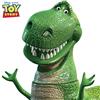 Disney Toy Story Rex Stampe su Tela, Multicolore, 40 x 40 cm
