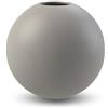 Cooee Design Cooee Vaso di design a sfera, 20 cm, grigio