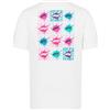 Formula 1 Maglietta con logo Pop Art Style Graphic sul retro - Bianco, bianco, M