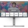 Aoc Monitor 27" ( IPS 4K 2160p UHD 60Hz ) GRAPHIC PRO Pivot Black e Grey U27U3CV
