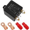 Create idea Relè di avviamento per auto, 12 V, 100 A, relè a 2 pin, relè di potenza per auto, camion, barca, campeggio, vita