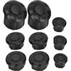 KIMISS Copertura Tappi per Fori del Telaio per Moto R1200GS LC Adventure 2014-2018 - Kit Decorativo Resistente