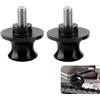 Ksywydu 2 Pezzi M8 Nottolini Cavalletto Moto Accessori, Supporto di Forcellone Posteriore Universale per KAWASAKI Z650 Z900 Z900RS Z800 Z1000 Z1000SX VERSYS 650 ER6N Ninja 650 400 1000 SX ZX-6R (Nero)