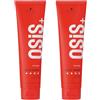 Schwarzkopf 2 x colla nera OSiS Styling Glue - Rock Hard Ultra Strong - 150 ml