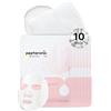 SNP Maschera in tessuto SNP Prep Peptaronic Ampoule - Maschera viso coreana con 6 peptidi, 5 tipi di acido ialuronico e complesso marino per idratazione profonda e rassodamento della pelle, 10 maschere