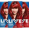 Dies&Das Schwarzkopf Live Intense Color 035 Real Red (3 x 142,5 ml)