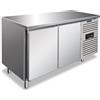 Klimaitalia Tavolo Refrigerato Pasticceria a 2 Ante PXF2100TN in Inox 304 - Profondità Cm 80 - Capacità lt 268
