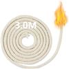 NKlaus Stoppino Cotone 5mt Per Lampade Olio - Rotondo 5.0mm