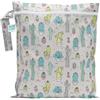 Bumkins Borsa impermeabile impermeabile per bambini, viaggi, costume da bagno, pannolini di stoffa, parti della pompa, piscina, spiaggia, abbigliamento da palestra, articoli da toeletta, gancio al