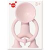 MOLUK 2843203 Oogi Junior, Figura Elastica Elastica con Ventose, Giocattolo educativo in Silicone, Divertimento Creativo per Bambini dai 3 Anni in su, Giocattolo motorio, Rosa