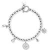 Brosway Bracciale Donna in Acciaio e Cristalli/pietre Naturali con Simbolo Stella | Collezione Chakra - BHKB127
