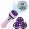 Lexibook LTC050WI Disney Wish, Torcia Luminosa e proiettore con 3 Dischi, 24 Immagini dal Film, Crea Le tue storie, Viola, Moyen