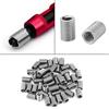Candeon Inserto di riparazione per viti - 50 pezzi M6x1.0x3D Helicoils Kit SS304 Filo a spirale Inserti filettati a vite elicoidale Inserto di riparazione filettato in acciaio inossidabile Kit di riparazione