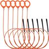 Goktvai 6 pz 81cm Rimuovi Capelli Scarico, Anti-Rottura Acciaio Serpente per Lavandino Flessibile Pulitore di Scarichi per Doccia Bagno Lavandino Vasca e Rimozione di Intasamenti Tubi