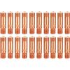 Ksywydu 20 Pezzi Consumabili Mig 0,9 MM Punta di Contatto, Ugello Saldatrice Filo, Punta Guidafilo in Rame, 15AK 0.9mm Saldatura MIG/MAG, Consumo per Torcia MB15AK