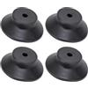 Natudeco 4PCS Kit di Cuscinetti Per Piedini del Compressore D'aria con Cuscino in Gomma Per Assorbimento degli Urti Per Pompa a Vuoto Accessori Per Compressori D'aria Piccoli Senza Olio