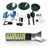 Bewinner Kit di Scatola Sluice Pieghevole 50 Pollici/127 Cm Professionale, Attrezzatura di Prospettiva in Lega di Alluminio Leggera per Fiume, Torrente, Dragaggio con Zaino, Accessori