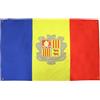 AZ FLAG Bandiera Andorra 150 x 90 cm con 4 occhielli, bandiera Andorran per balcone o parete
