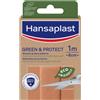 hansaplast Cerotto hansaplast in striscia green&protect m 1x6 cm 10 pezzi